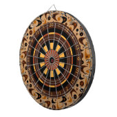 Retro Boemerangs Dartbord (Voorkant Rechts)