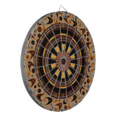 Retro Boemerangs Dartbord (Voorkant Links)