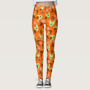 Retro Boemerangs Leggings