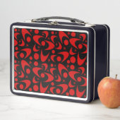 Retro Boemerangs Metalen Lunchbox (In situ)