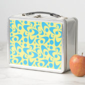 Retro Boemerangs Metalen Lunchbox (In situ)