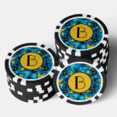 Retro Boemerangs Poker Chips (Opstapeling)