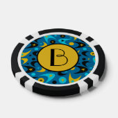 Retro Boemerangs Poker Chips (Enkel)
