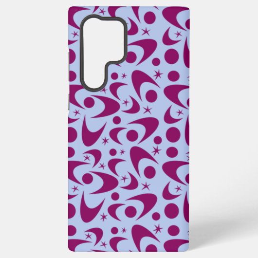 Retro Boemerangs Samsung Galaxy Hoesje (Achterkant)
