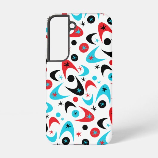 Retro Boemerangs Samsung Galaxy Hoesje (Achterkant)