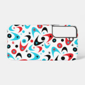 Retro Boemerangs Samsung Galaxy Hoesje (Achterkant horizontaal)