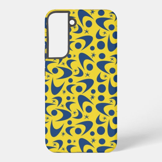 Retro Boemerangs Samsung Galaxy Hoesje (Achterkant)