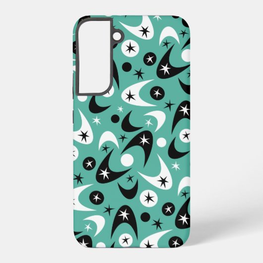 Retro Boemerangs Samsung Galaxy Hoesje (Achterkant)
