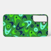 Retro Boemerangs Samsung Galaxy Hoesje (Achterkant horizontaal)