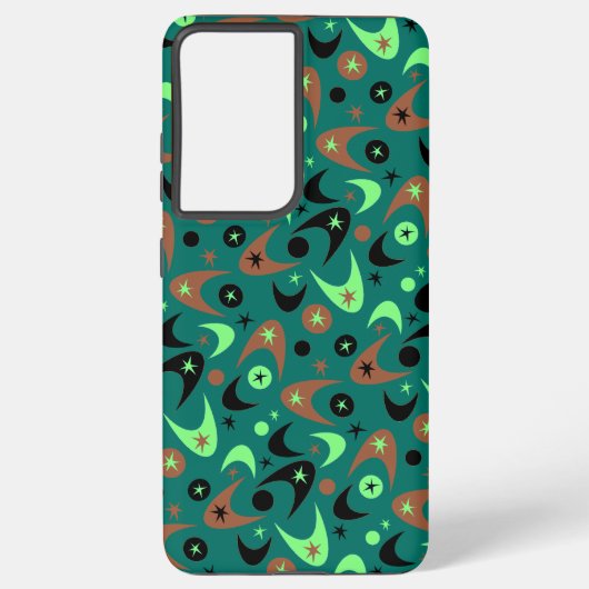 Retro Boemerangs  Samsung Galaxy Hoesje (Achterkant)