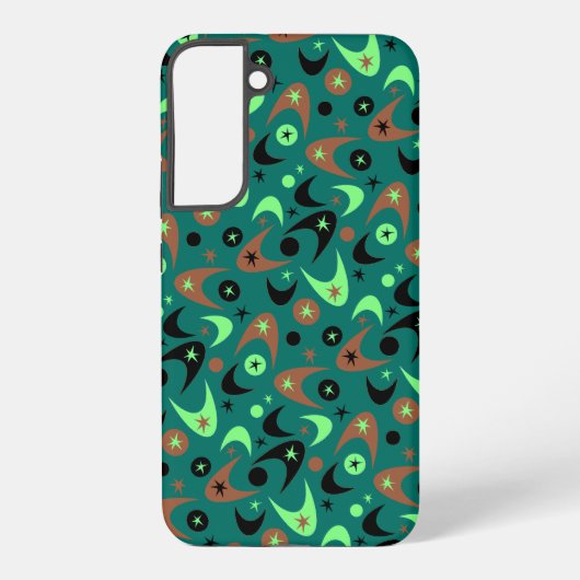Retro Boemerangs Samsung Galaxy Hoesje (Achterkant)