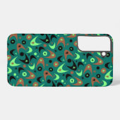 Retro Boemerangs Samsung Galaxy Hoesje (Achterkant horizontaal)