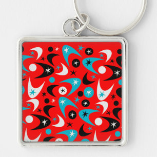 Retro Boemerangs Sleutelhanger