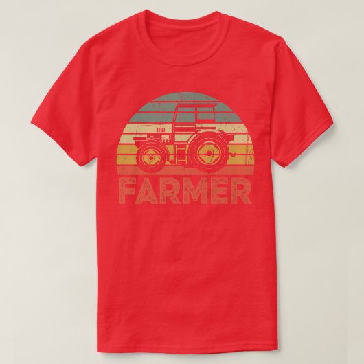 Retro boer t-shirt (Design voorkant)