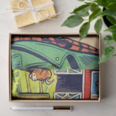 Retro Boerderij Comics Tissuepapier (Geschenk)