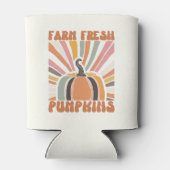 Retro Boerderij Fresh Pumpkins Blikjeskoeler (Achterkant)