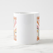 Retro Boerderij Fresh Pumpkins Grote Koffiekop (Voorkant)