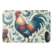 Retro Boerderij Roosterpatroon Badmat (Voorkant)