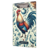 Retro Boerderij Roosterpatroon Klembord (Links)