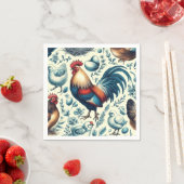 Retro Boerderij Roosterpatroon Servet (Insitu)