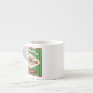 Retro Boerderij: vers Poster ontwerp Espresso Kop