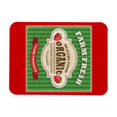 Retro Boerderij: vers Poster ontwerp Magneet (Horizontaal)