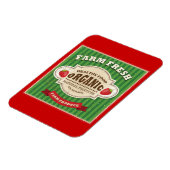 Retro Boerderij: vers Poster ontwerp Magneet (Linkerzijde)