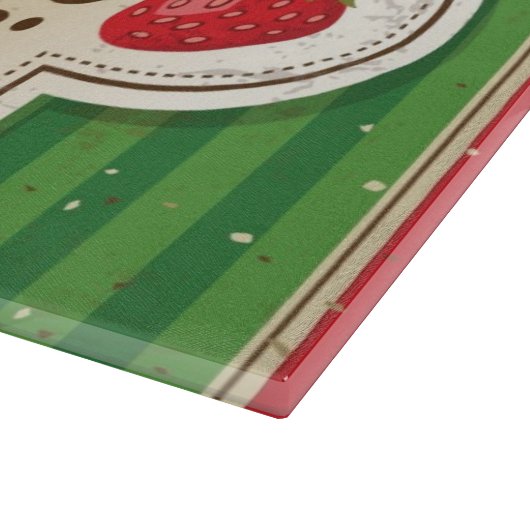 Retro Boerderij: vers Poster ontwerp Snijplank (Hoek)