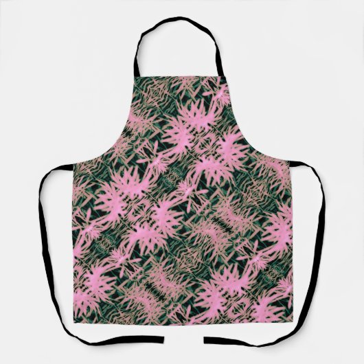 Retro Bohemian Botanic Schort (Voorkant)