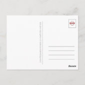 Retro Bohemian Groove Peace Symbol Briefkaart (Achterkant)