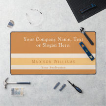 Retro Boho Aangepaste Naam Slogan Kantoor of Perso