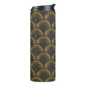 Retro Boho Arch Pattern Thermal Tumbler Thermosbeker (Gedraaid links)