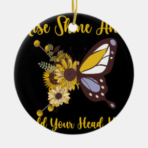 Retro Boho baby Design Keramisch Ornament