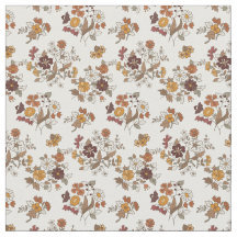 Retro Boho bloemen Mediterraan patroon