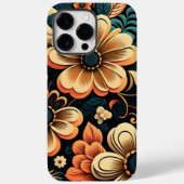 Retro-boho-bloemvermogen Case-Mate iPhone Case (Achterkant)
