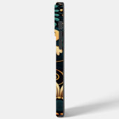 Retro-boho-bloemvermogen Case-Mate iPhone Case (Achterkant / Links)