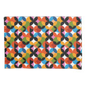 RETRO BOHO Chic Pattern Vibrant Mid Century Modern Kussensloop (Voorkant)