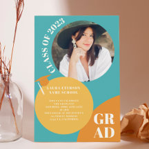 Retro boho cirkel blauwe mosterd 5 foto's afstuder