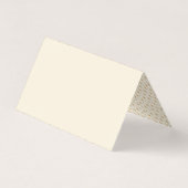 Retro Boho Daisy Baby shower Table Number Kaart (Achterkant)