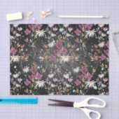 Retro Boho Elegante Wildbloemen Tissuepapier (Craft)