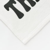 Retro Boho Er Is Geen Geest Als De Heilige Geest, Fleece Deken (Hoek)
