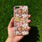 Retro Boho Flower Power Pattern Case-Mate iPhone Case