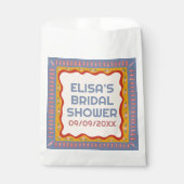 Retro Boho Fun Handgemaakte CUSTOM Vrijgezellenfee Bedankzakje (Voorkant)