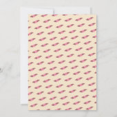 Retro Boho Fun Handgemaakte CUSTOM Vrijgezellenfee Kaart (Achterkant)