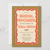 Retro Boho Fun Handgemaakte CUSTOM Vrijgezellenfee Kaart (Voorkant)