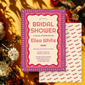 Retro Boho Fun Handgemaakte CUSTOM Vrijgezellenfee Kaart