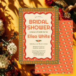 Retro Boho Fun Handgemaakte CUSTOM Vrijgezellenfee Kaart