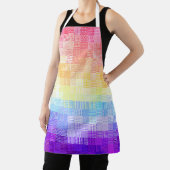 Retro Boho Funky Quirk Xenogender Gekruist Trots Schort (Insitu)