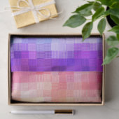 Retro Boho Funky Quirky Xenogender Plaid Pride Tissuepapier (Geschenk)