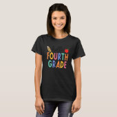 Retro Boho Hallo vierde graad T-shirt (Voorkant volledig)